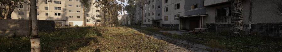 Bloques de viviendas abandonados en Prípiat